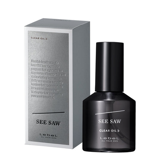 ルベル SEE/SAW クリアオイル フラット 80ml