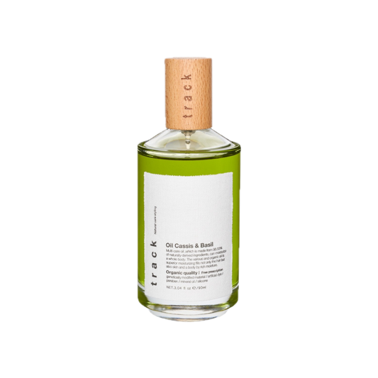 track オイル Cassis＆Basil 90ml カシス & バジル プッシュタイプ ヘアオイル ボディオイル